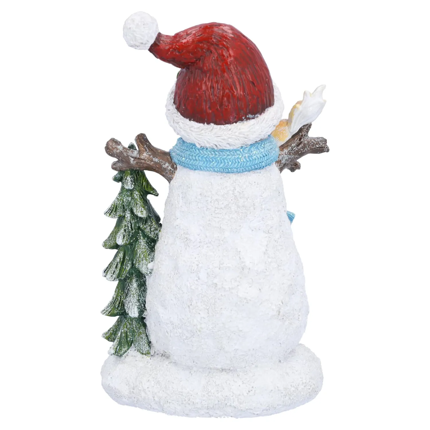 Standfiguren-Schneemann mit Eichhörnchen, LED