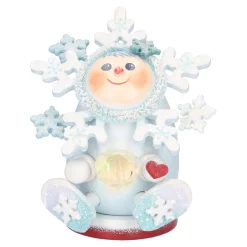 Käthes Original Räuchermänner|Weihnachtsdeko Holz-Schneestern, Duftl