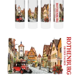 Rothenburg Motive|Tischdeko-Stamper "Silhouette Rothenburg"