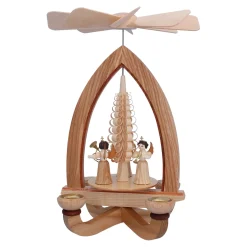 Weihnachtspyramiden-Teelichtpyramide 