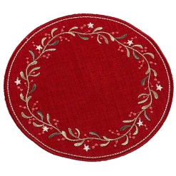 Sandner Tischdeko-Tischdecke "Mistel" r 20 cm