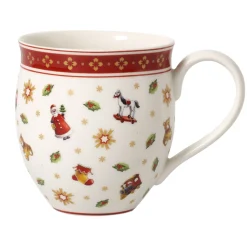 Villeroy & Boch Tischdeko-Toy's Delight Henkelbecher mit Weihnachtsmotiven