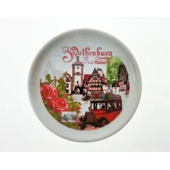 Rothenburg Motive|Tischdeko-Untersetzer "Rothenburg Rosen"