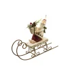 Standfiguren-Weihnachtsmann auf Schlitten