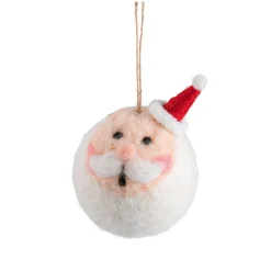 Baumschmuck Aus Filz-Weihnachtsmann aus Filz