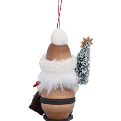 Christian ULBRICHT Christbaumschmuck Holz-Weihnachtsmann, Holz-Baumbehang