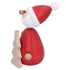 Käthes Original Käthes Original Figuren|Standfiguren-Weihnachtsmann mit Bäumchen