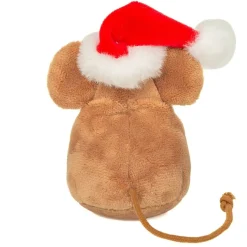 Hermann Teddy Plüschtiere-Weihnachtsmaus mit Keks, Plüschfigur