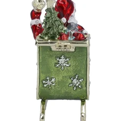Wohndeko-Weihnachtsschlitten, Schatulle