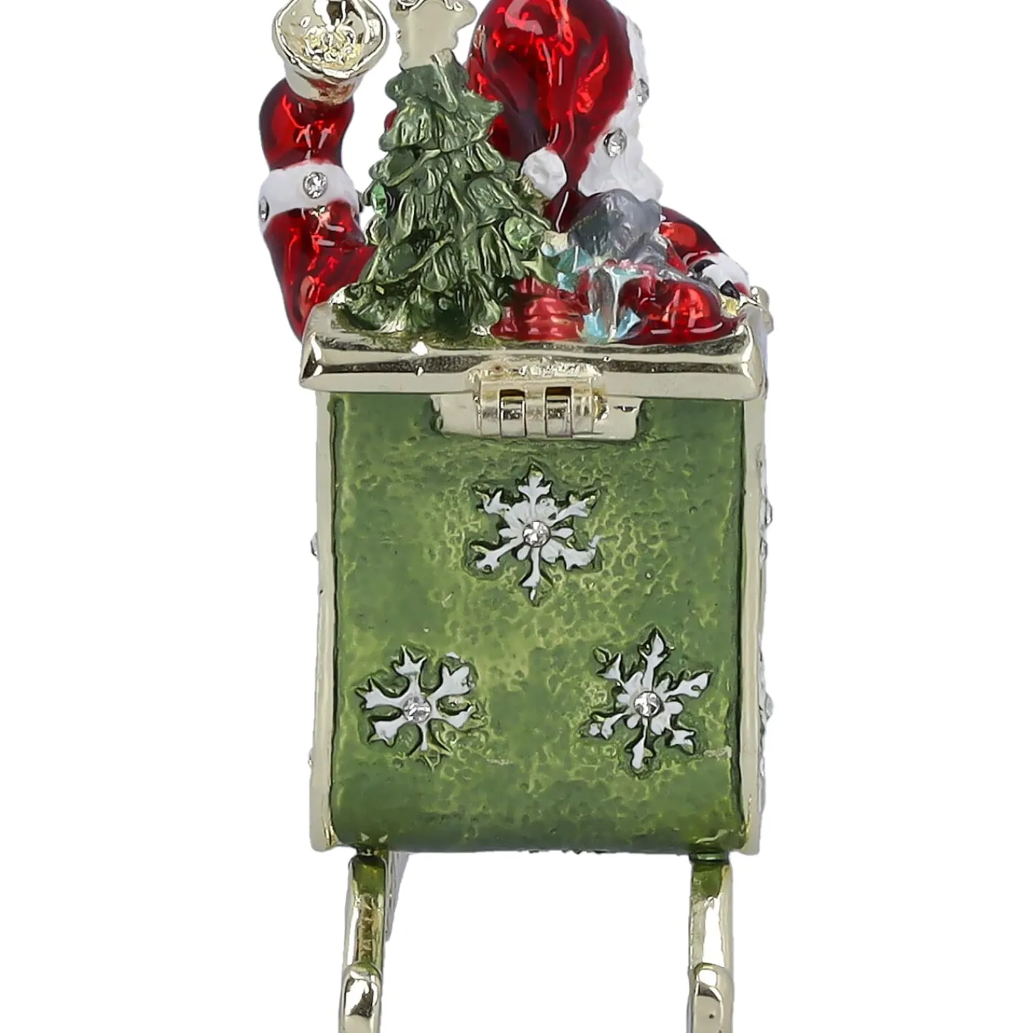 Wohndeko-Weihnachtsschlitten, Schatulle
