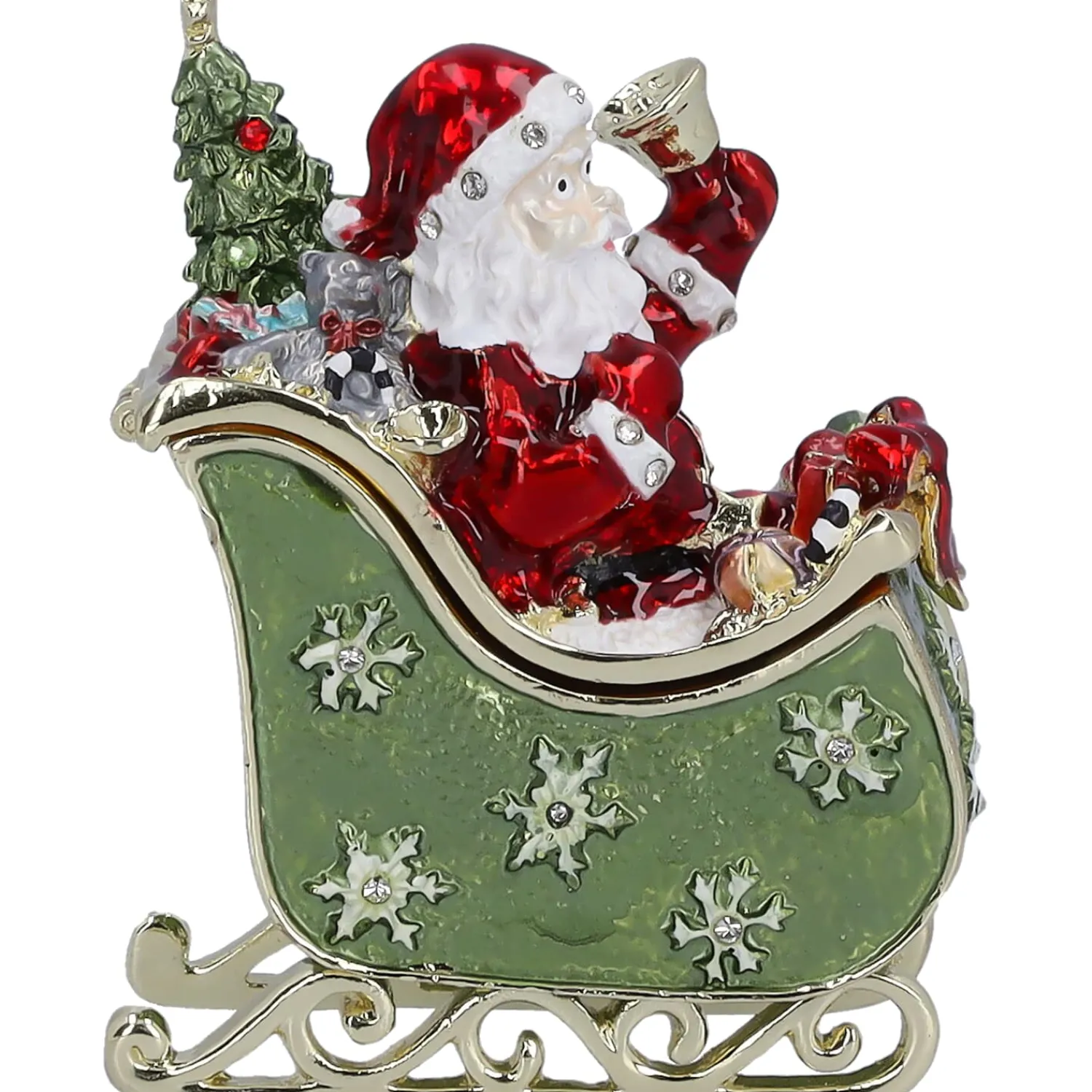 Wohndeko-Weihnachtsschlitten, Schatulle