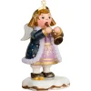 Hubrig Volkskunst Hubrig Miniaturen-Winterkinder Himmelskind Klarinette, Standfigur